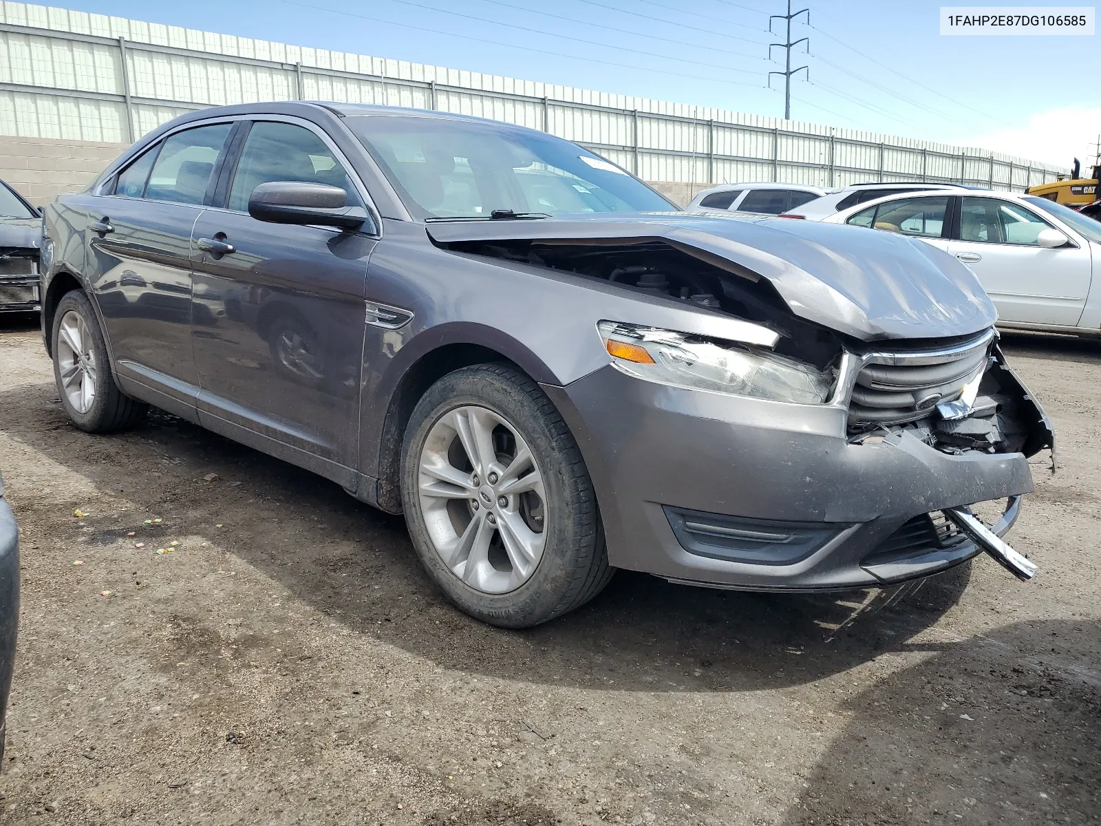 2013 Ford Taurus Sel VIN: 1FAHP2E87DG106585 Lot: 62338374