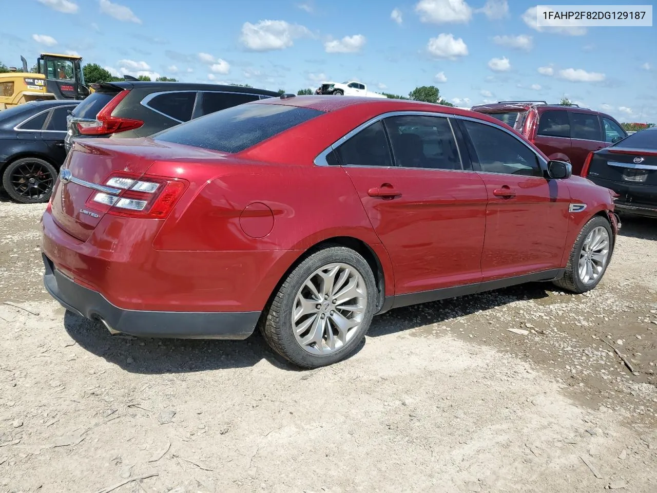 2013 Ford Taurus Limited VIN: 1FAHP2F82DG129187 Lot: 62594784