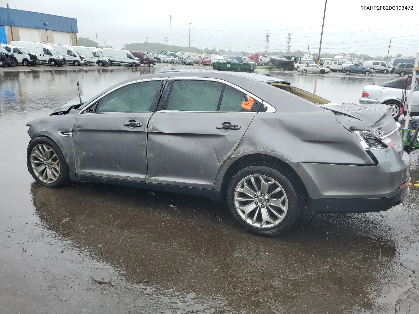 2013 Ford Taurus Limited VIN: 1FAHP2F82DG193472 Lot: 62658084