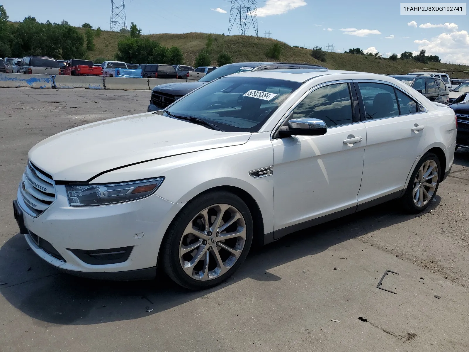 2013 Ford Taurus Limited VIN: 1FAHP2J8XDG192741 Lot: 62925384