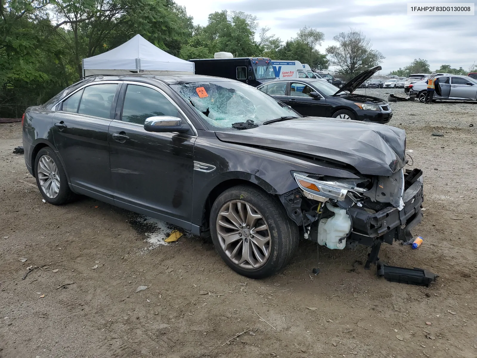 2013 Ford Taurus Limited VIN: 1FAHP2F83DG130008 Lot: 64358624