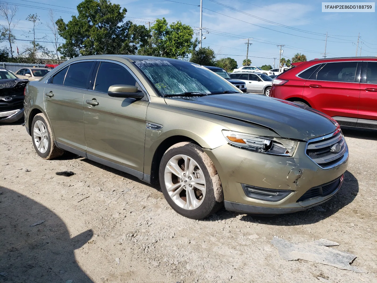 2013 Ford Taurus Sel VIN: 1FAHP2E86DG188759 Lot: 64928794