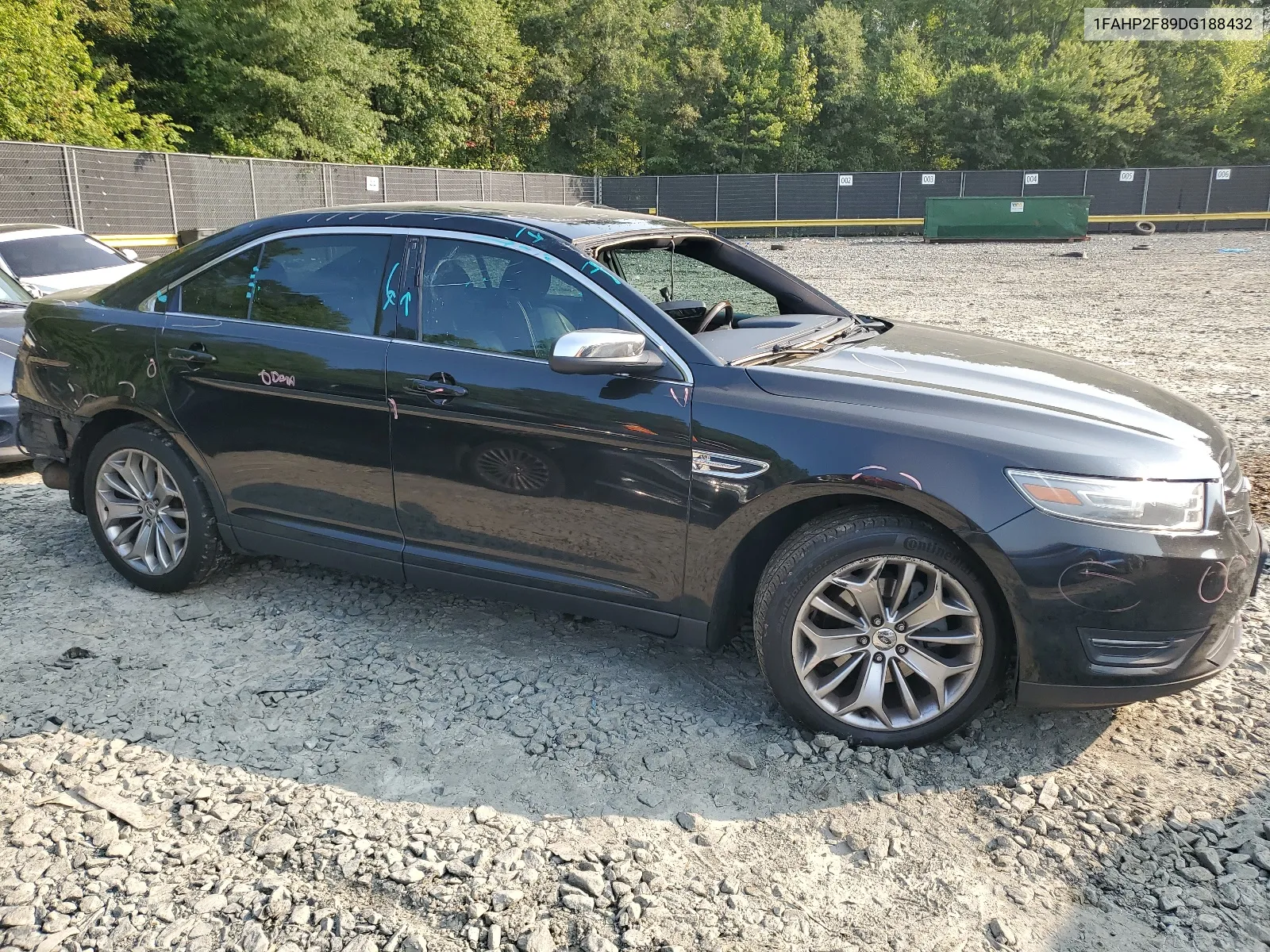 2013 Ford Taurus Limited VIN: 1FAHP2F89DG188432 Lot: 65075924