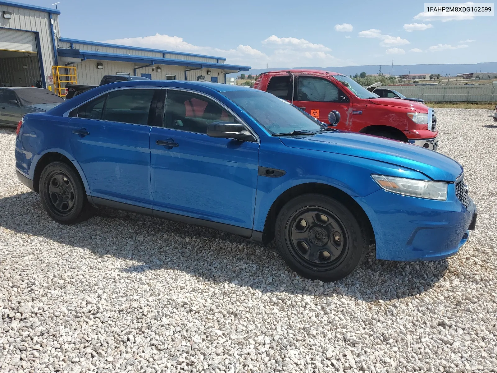 1FAHP2M8XDG162599 2013 Ford Taurus Police Interceptor