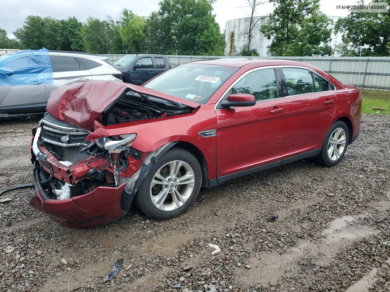 2013 Ford Taurus Sel VIN: 1FAHP2E85DG180345 Lot: 65207224