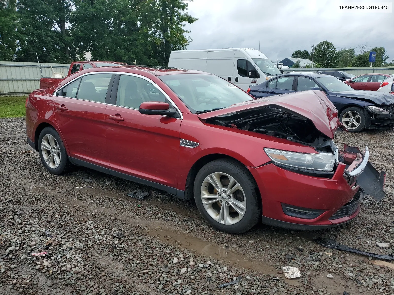 2013 Ford Taurus Sel VIN: 1FAHP2E85DG180345 Lot: 65207224