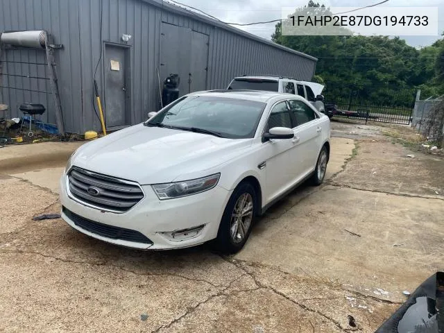 2013 Ford Taurus Sel VIN: 1FAHP2E87DG194733 Lot: 65295344