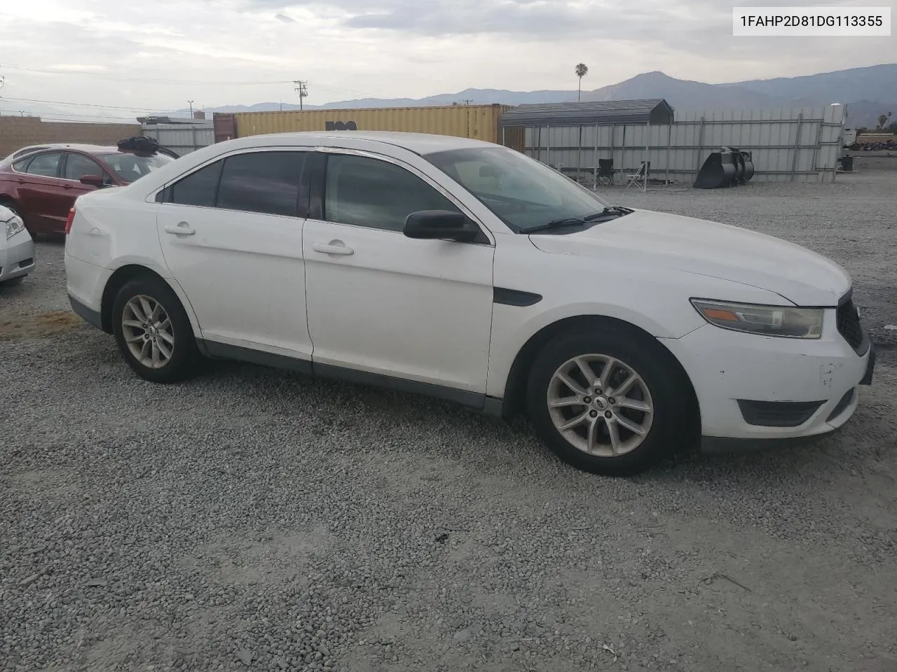 1FAHP2D81DG113355 2013 Ford Taurus Se