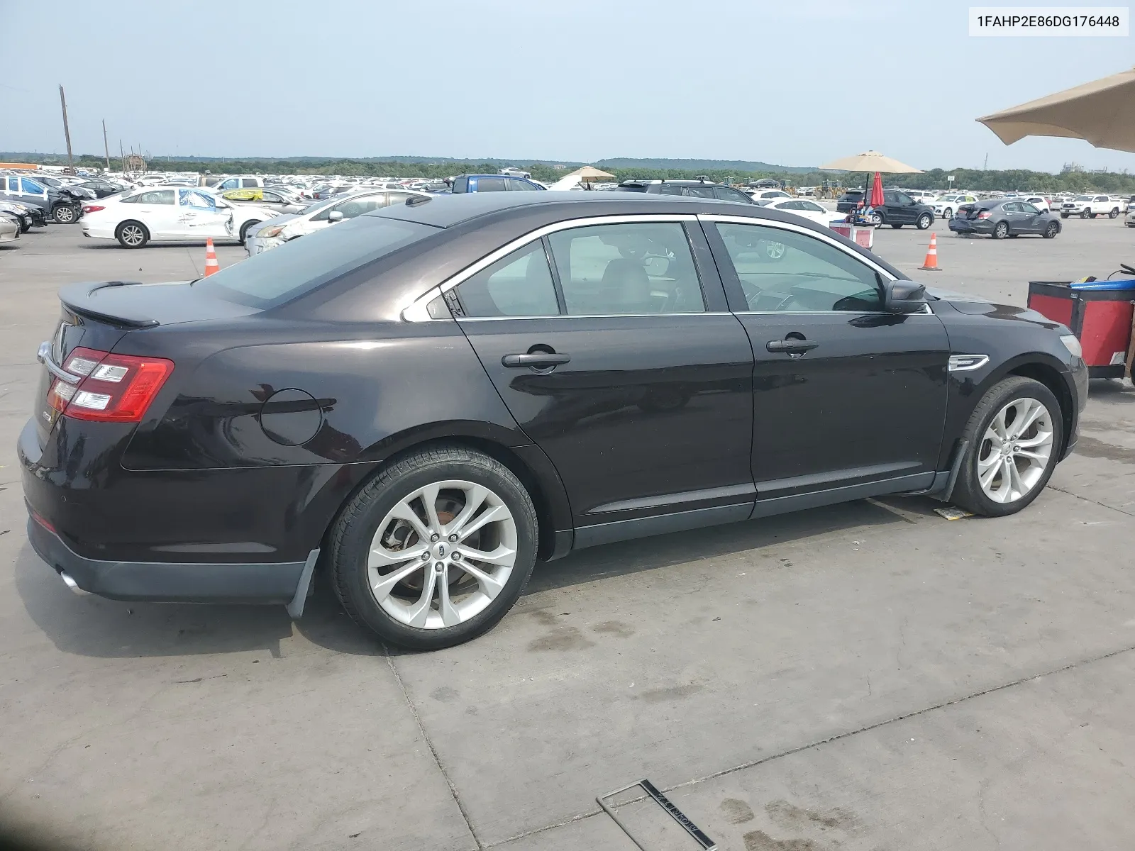 2013 Ford Taurus Sel VIN: 1FAHP2E86DG176448 Lot: 66958454