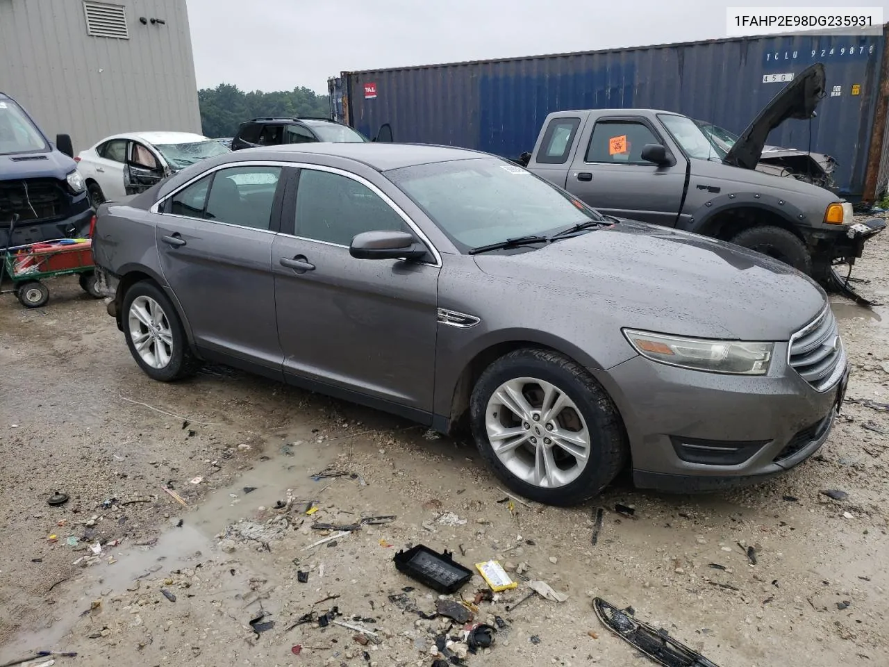 2013 Ford Taurus Sel VIN: 1FAHP2E98DG235931 Lot: 66989424