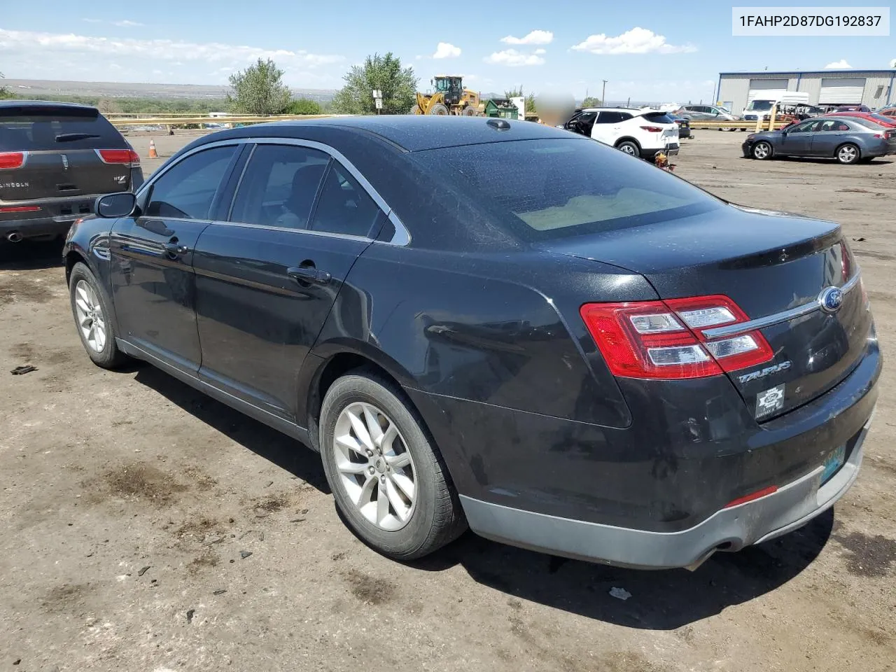 2013 Ford Taurus Se VIN: 1FAHP2D87DG192837 Lot: 67333334