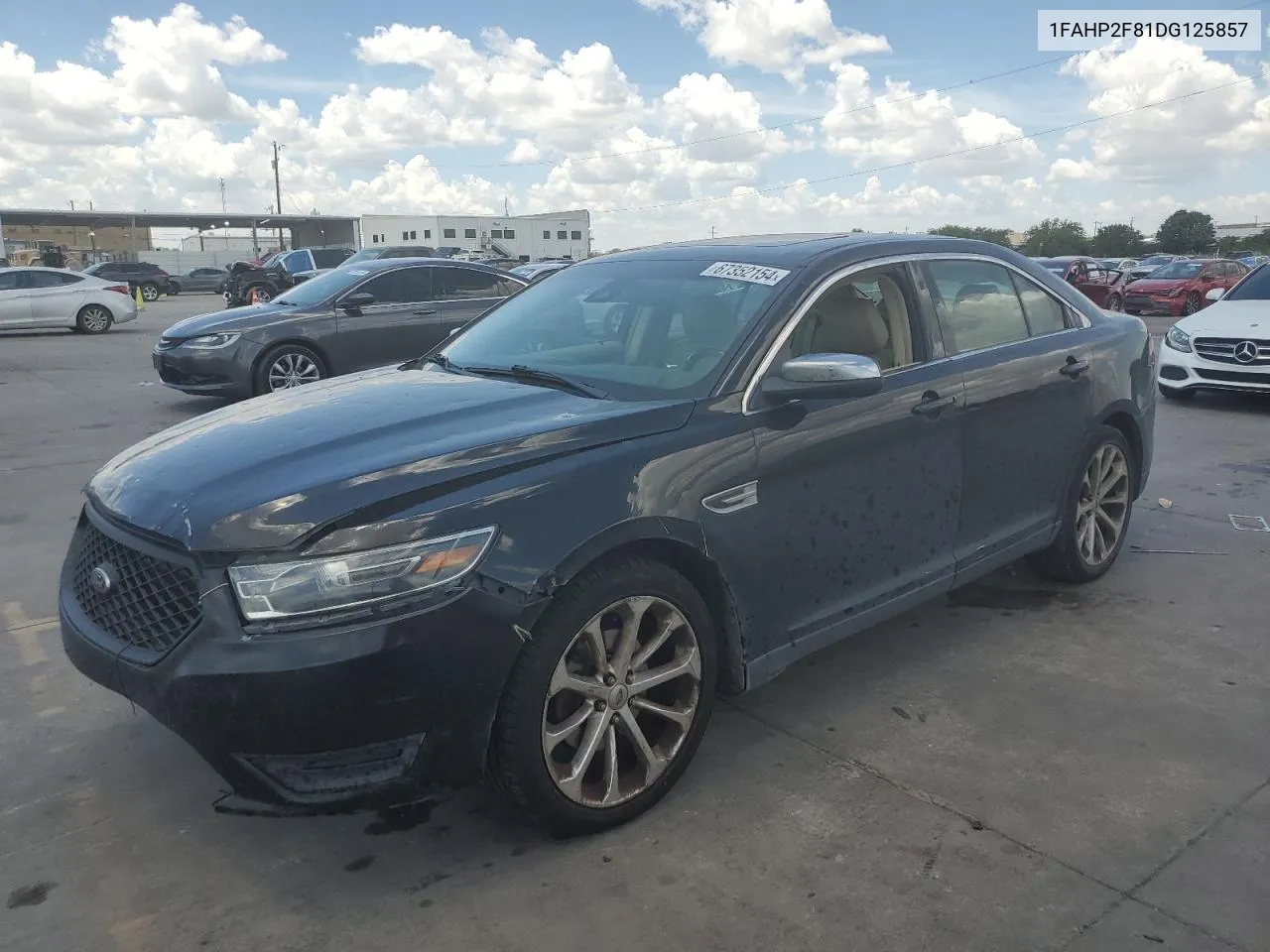 2013 Ford Taurus Limited VIN: 1FAHP2F81DG125857 Lot: 67352154