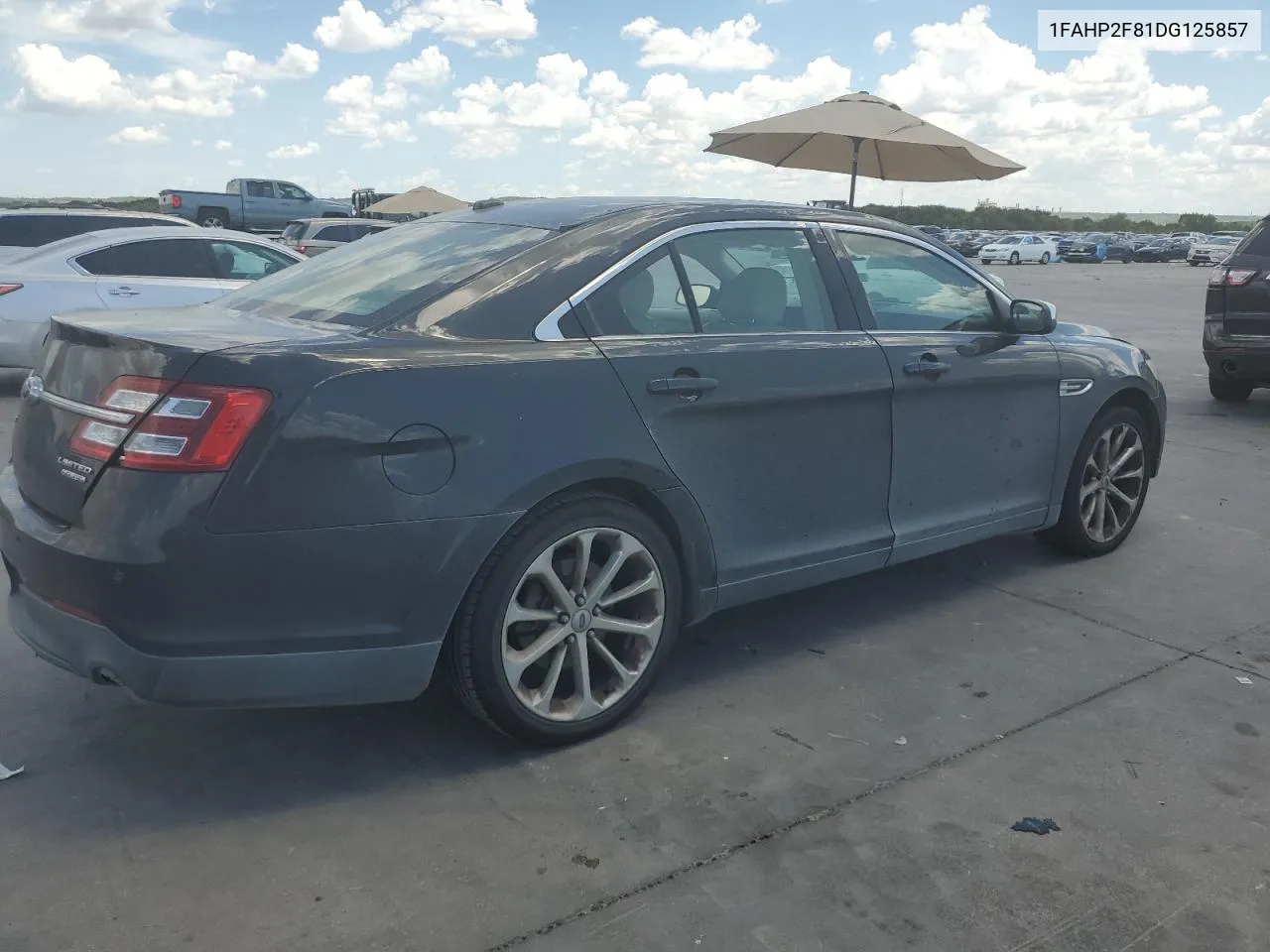 2013 Ford Taurus Limited VIN: 1FAHP2F81DG125857 Lot: 67352154