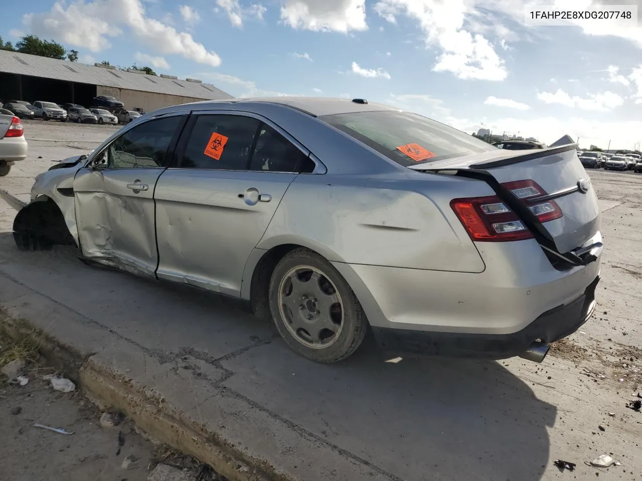 2013 Ford Taurus Sel VIN: 1FAHP2E8XDG207748 Lot: 67362064