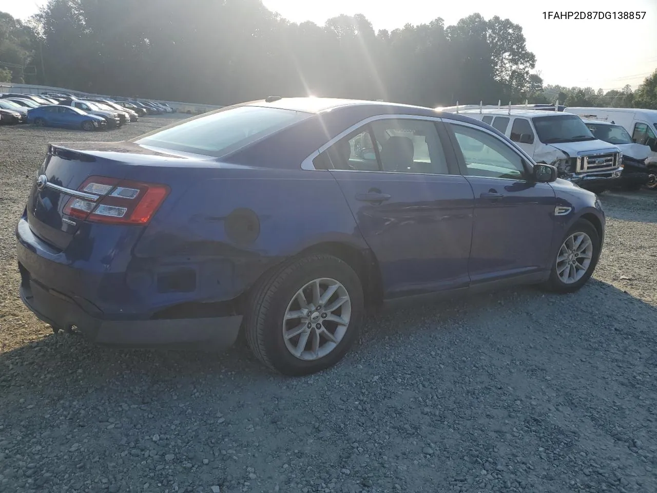 2013 Ford Taurus Se VIN: 1FAHP2D87DG138857 Lot: 67632554