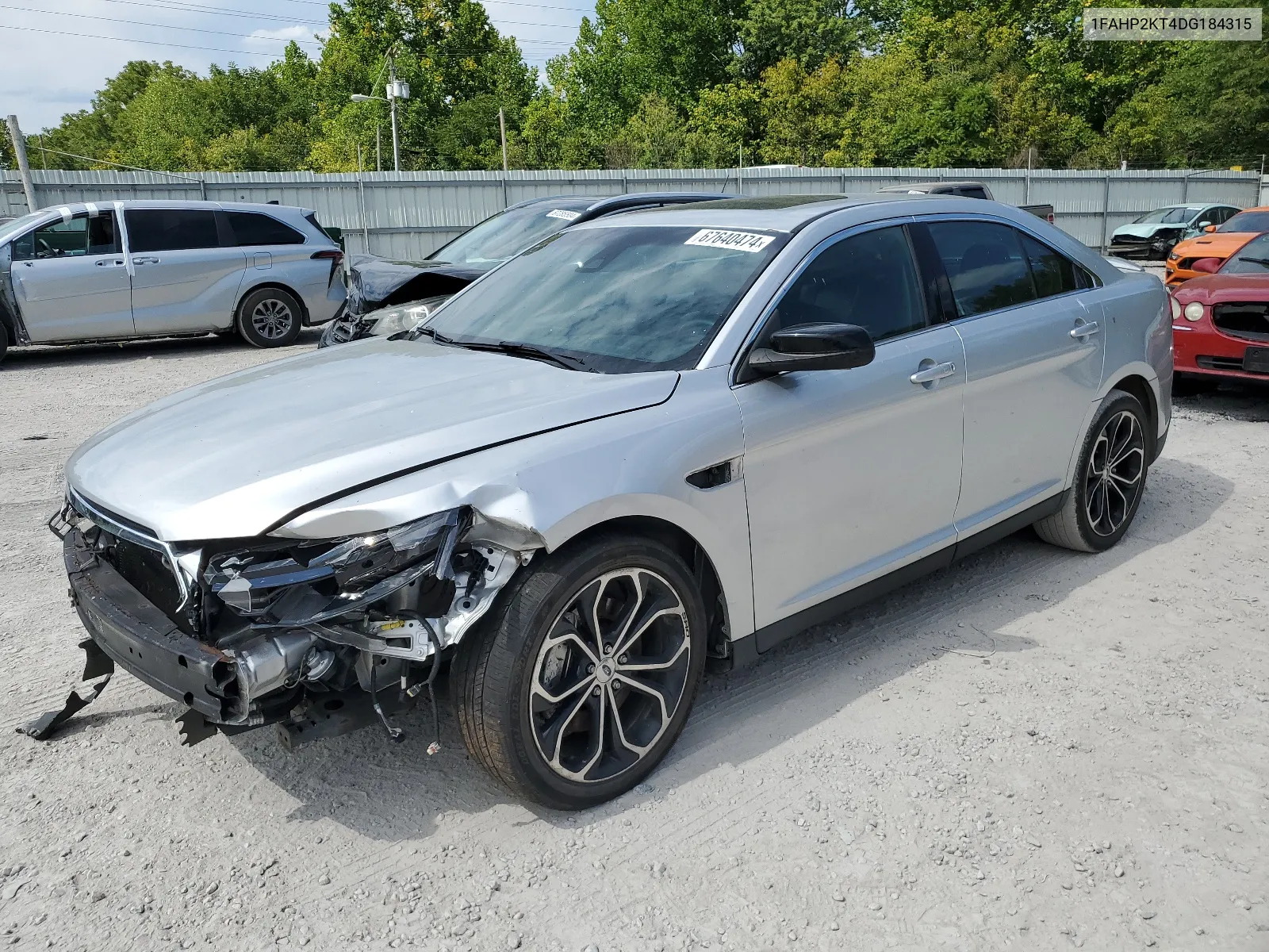 2013 Ford Taurus Sho VIN: 1FAHP2KT4DG184315 Lot: 67640474