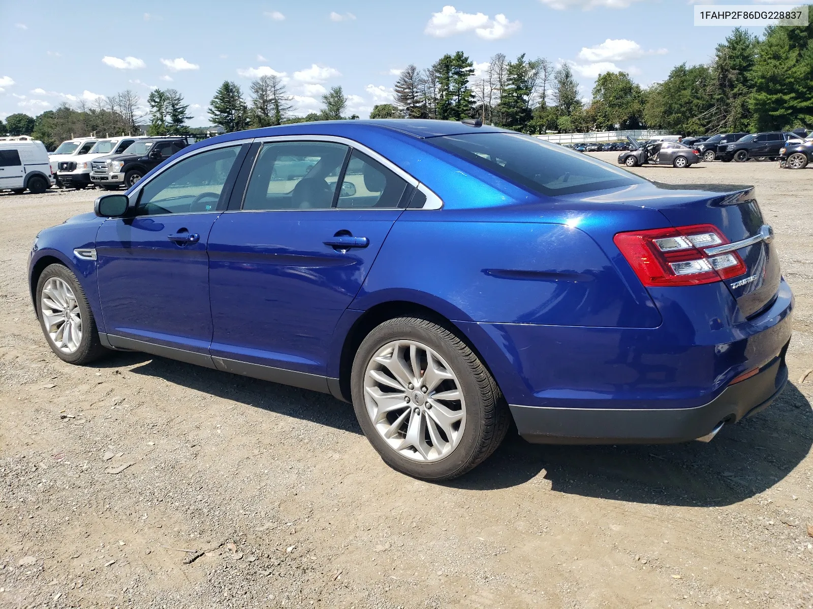 2013 Ford Taurus Limited VIN: 1FAHP2F86DG228837 Lot: 68496234