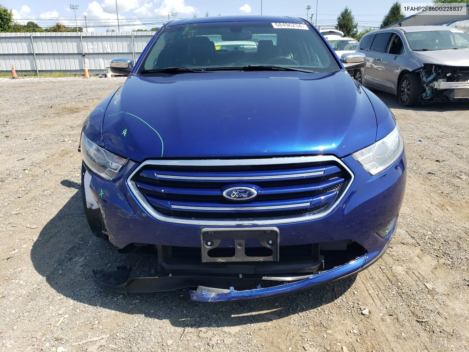 2013 Ford Taurus Limited VIN: 1FAHP2F86DG228837 Lot: 68496234