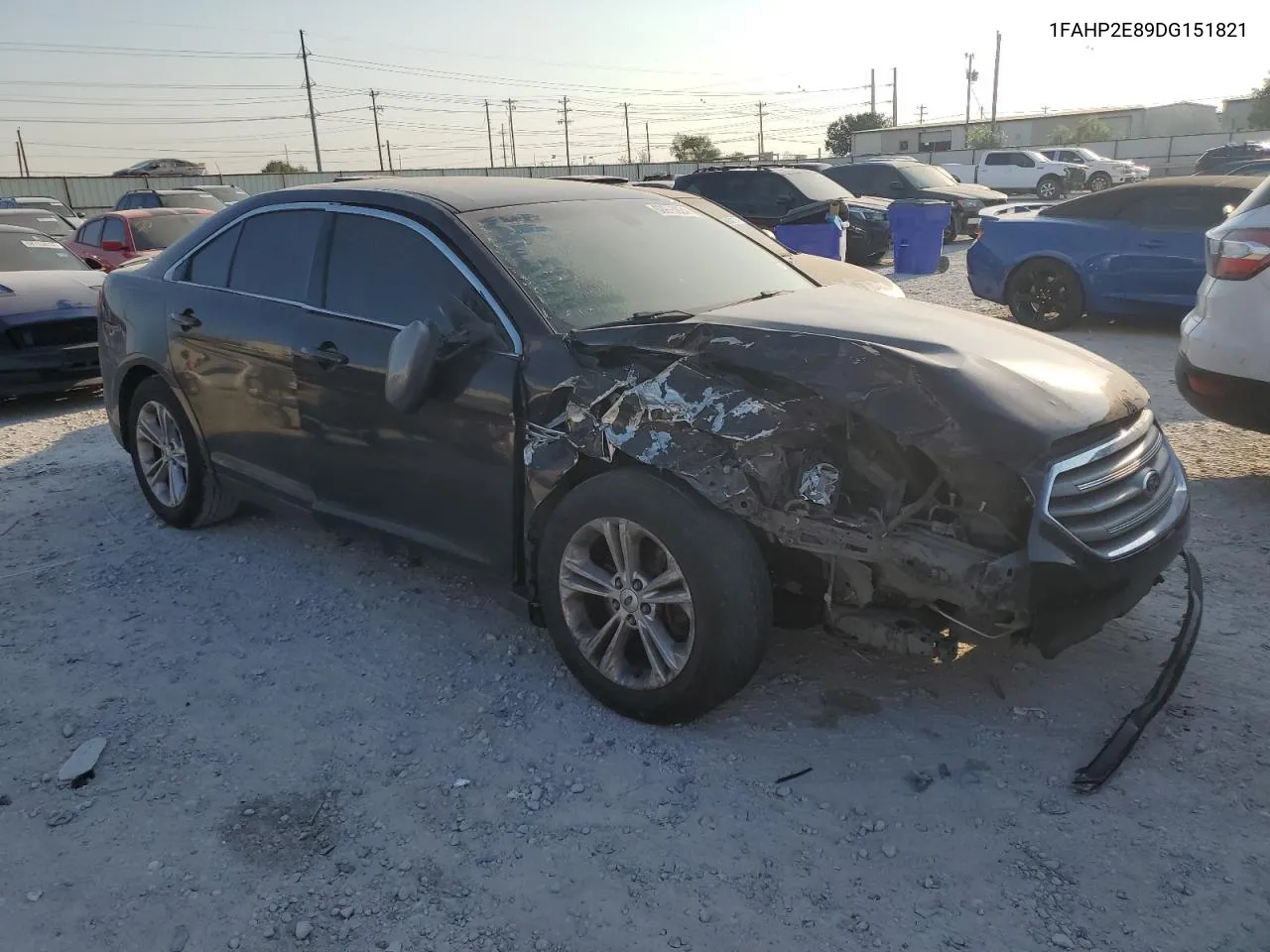 2013 Ford Taurus Sel VIN: 1FAHP2E89DG151821 Lot: 68915924