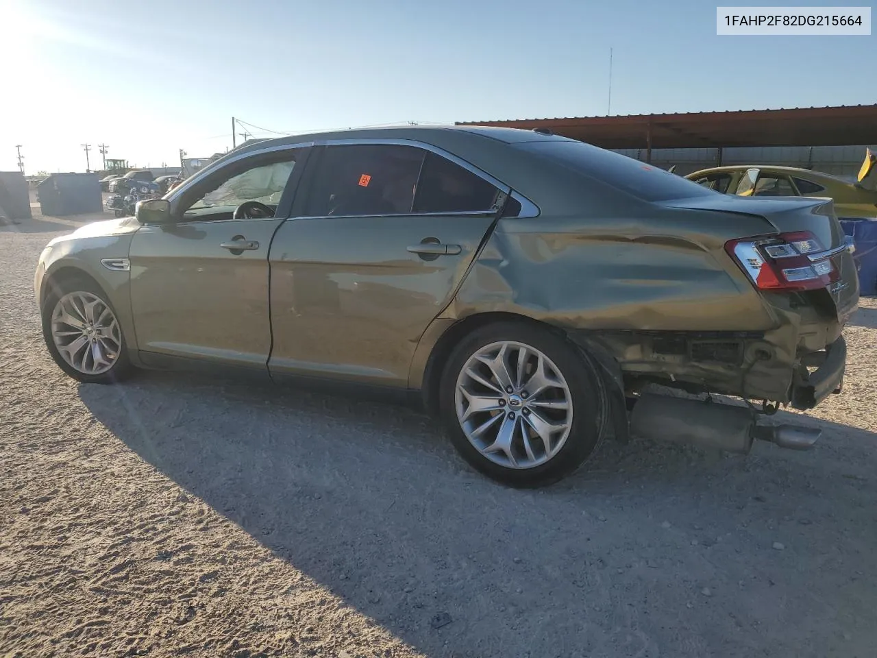 2013 Ford Taurus Limited VIN: 1FAHP2F82DG215664 Lot: 69159194