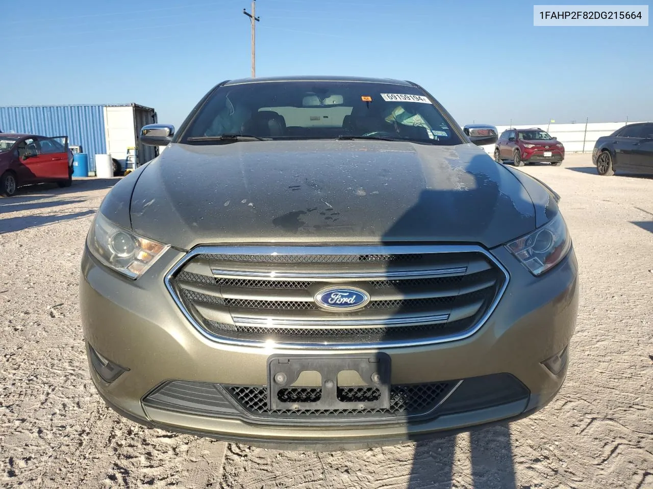 1FAHP2F82DG215664 2013 Ford Taurus Limited