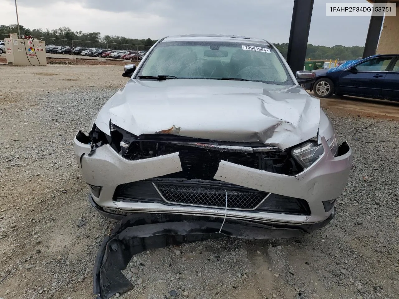 2013 Ford Taurus Limited VIN: 1FAHP2F84DG153751 Lot: 70981904