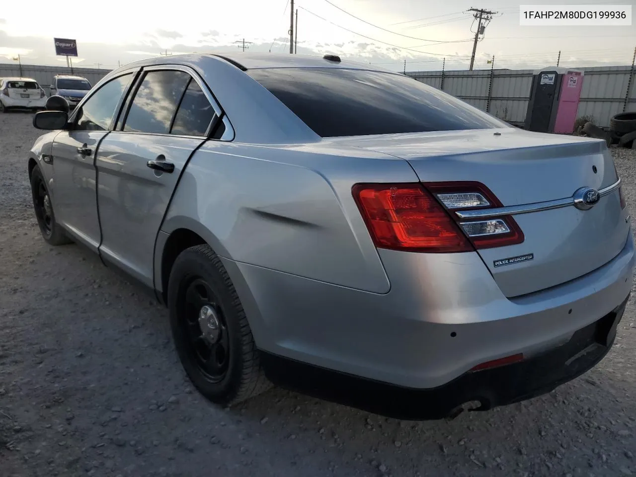 2013 Ford Taurus Police Interceptor VIN: 1FAHP2M80DG199936 Lot: 71132614