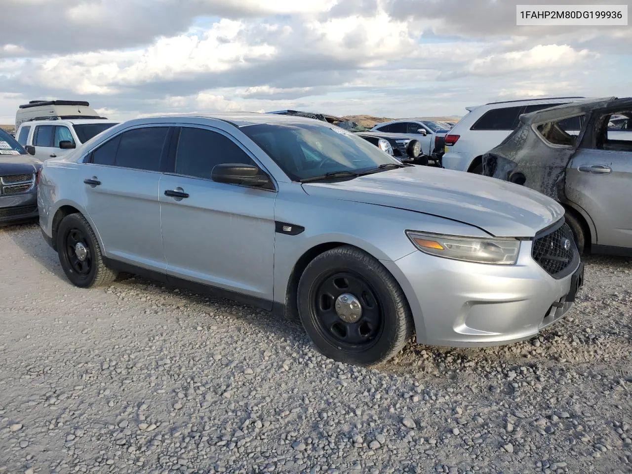 2013 Ford Taurus Police Interceptor VIN: 1FAHP2M80DG199936 Lot: 71132614