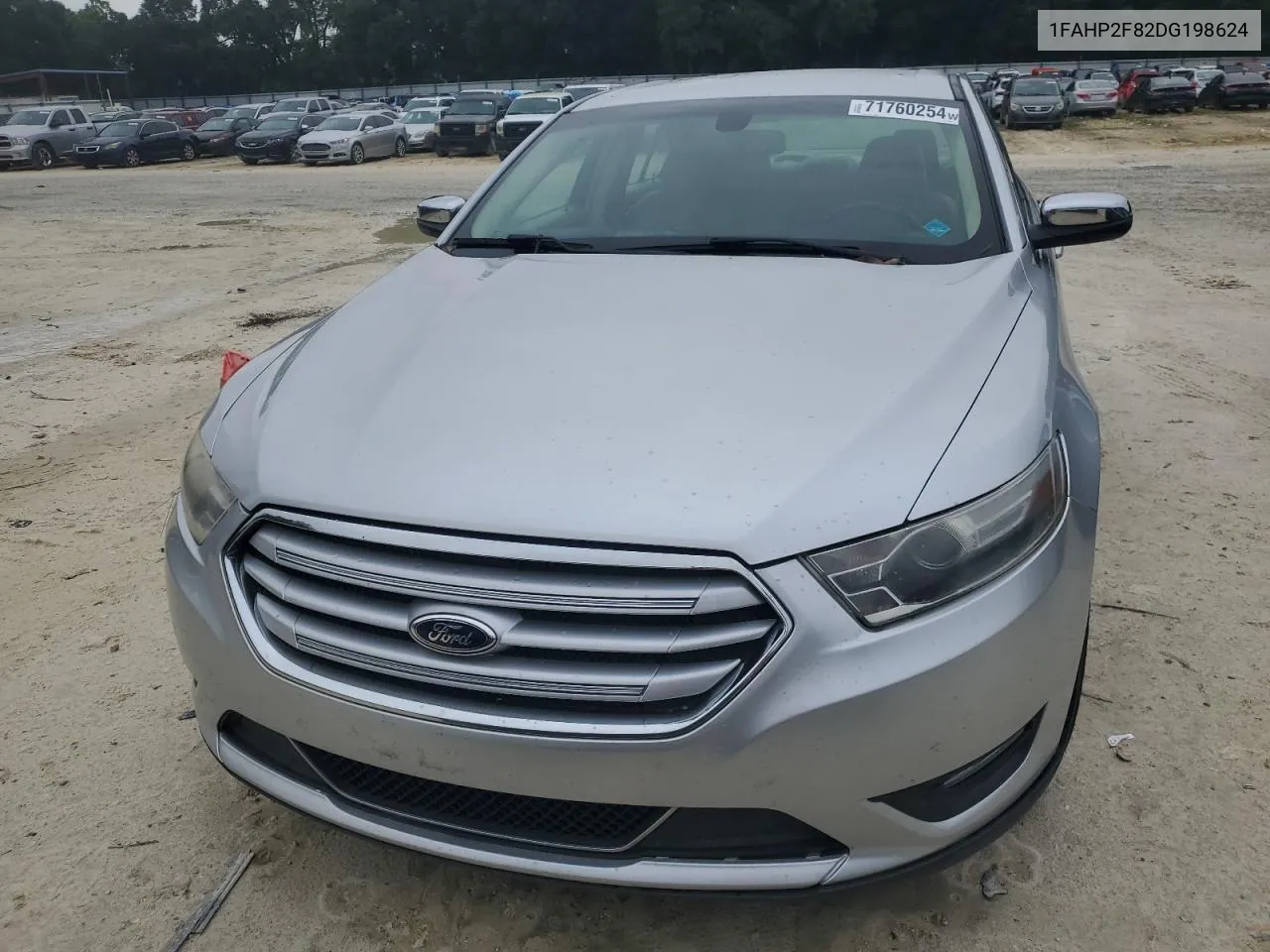 2013 Ford Taurus Limited VIN: 1FAHP2F82DG198624 Lot: 71760254