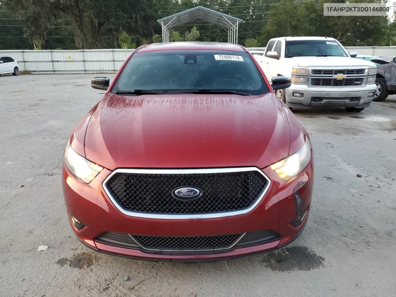 1FAHP2KT3DG166808 2013 Ford Taurus Sho