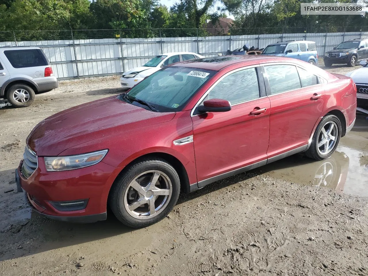 1FAHP2E8XDG153688 2013 Ford Taurus Sel