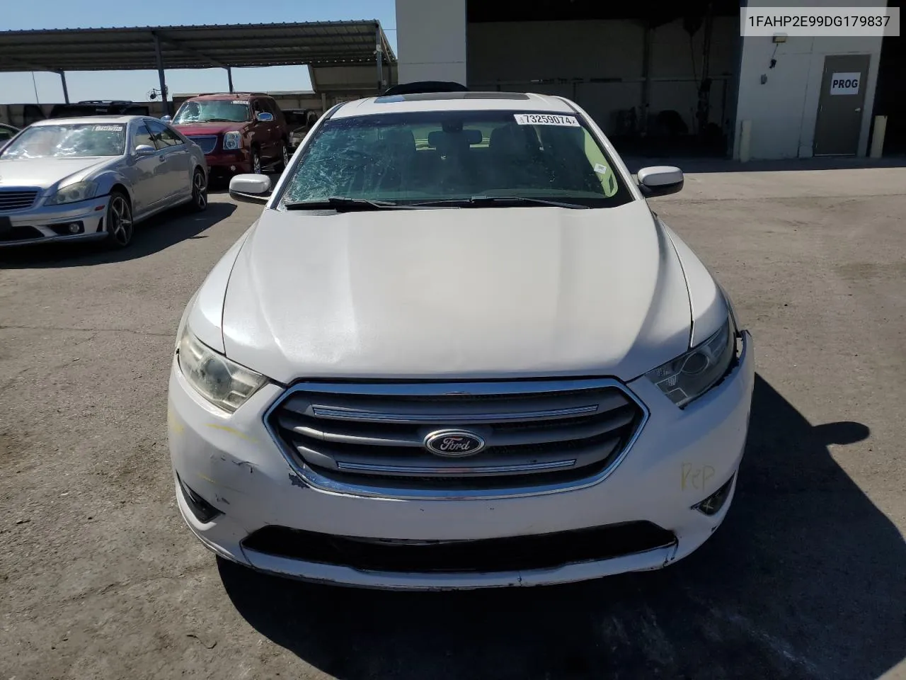 2013 Ford Taurus Sel VIN: 1FAHP2E99DG179837 Lot: 73259074