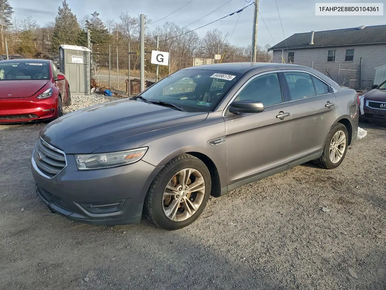 1FAHP2E88DG104361 2013 Ford Taurus Sel