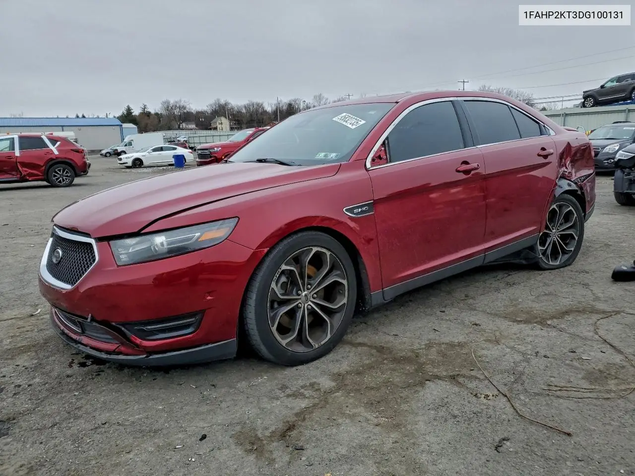 1FAHP2KT3DG100131 2013 Ford Taurus Sho