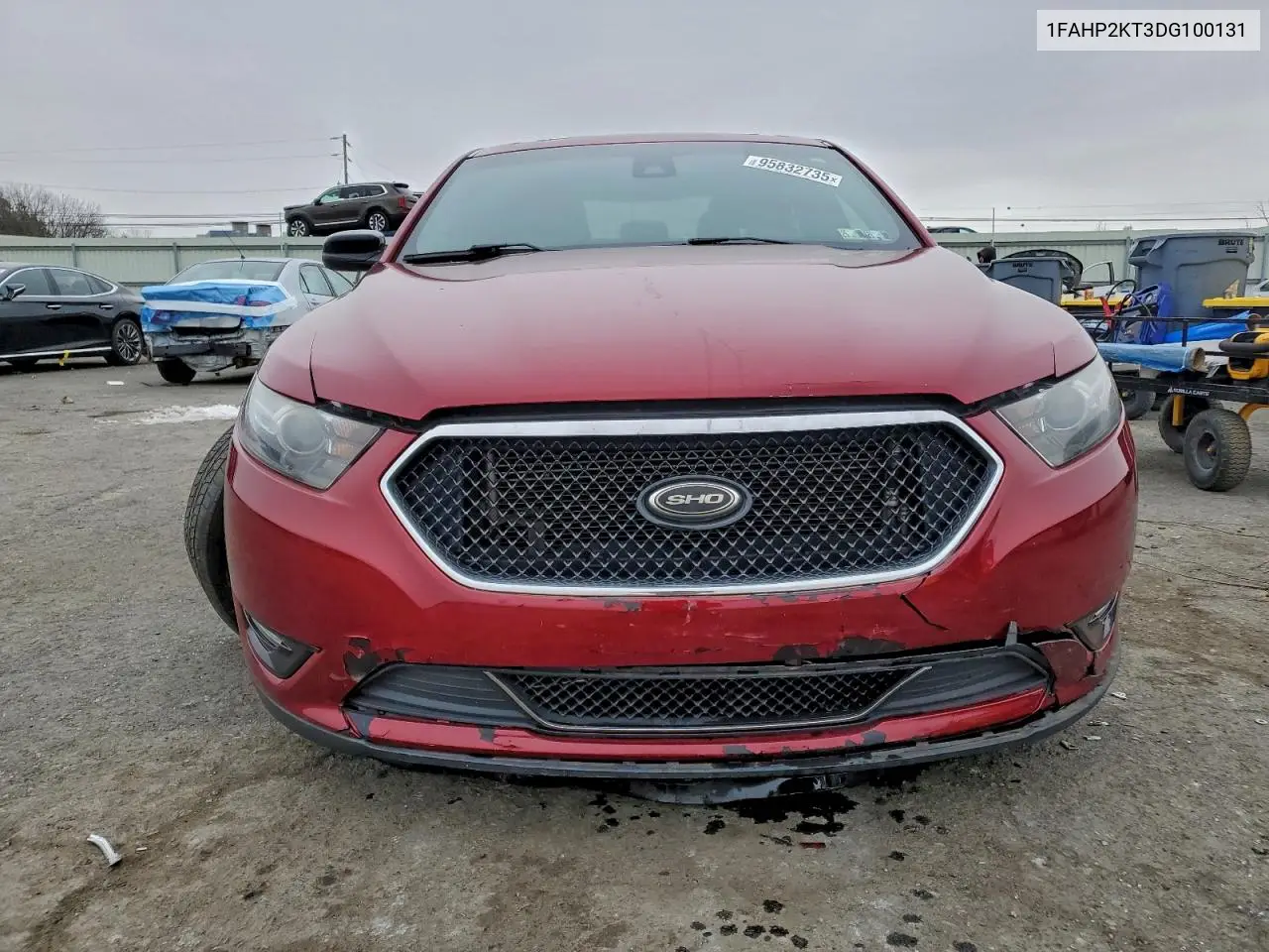 1FAHP2KT3DG100131 2013 Ford Taurus Sho