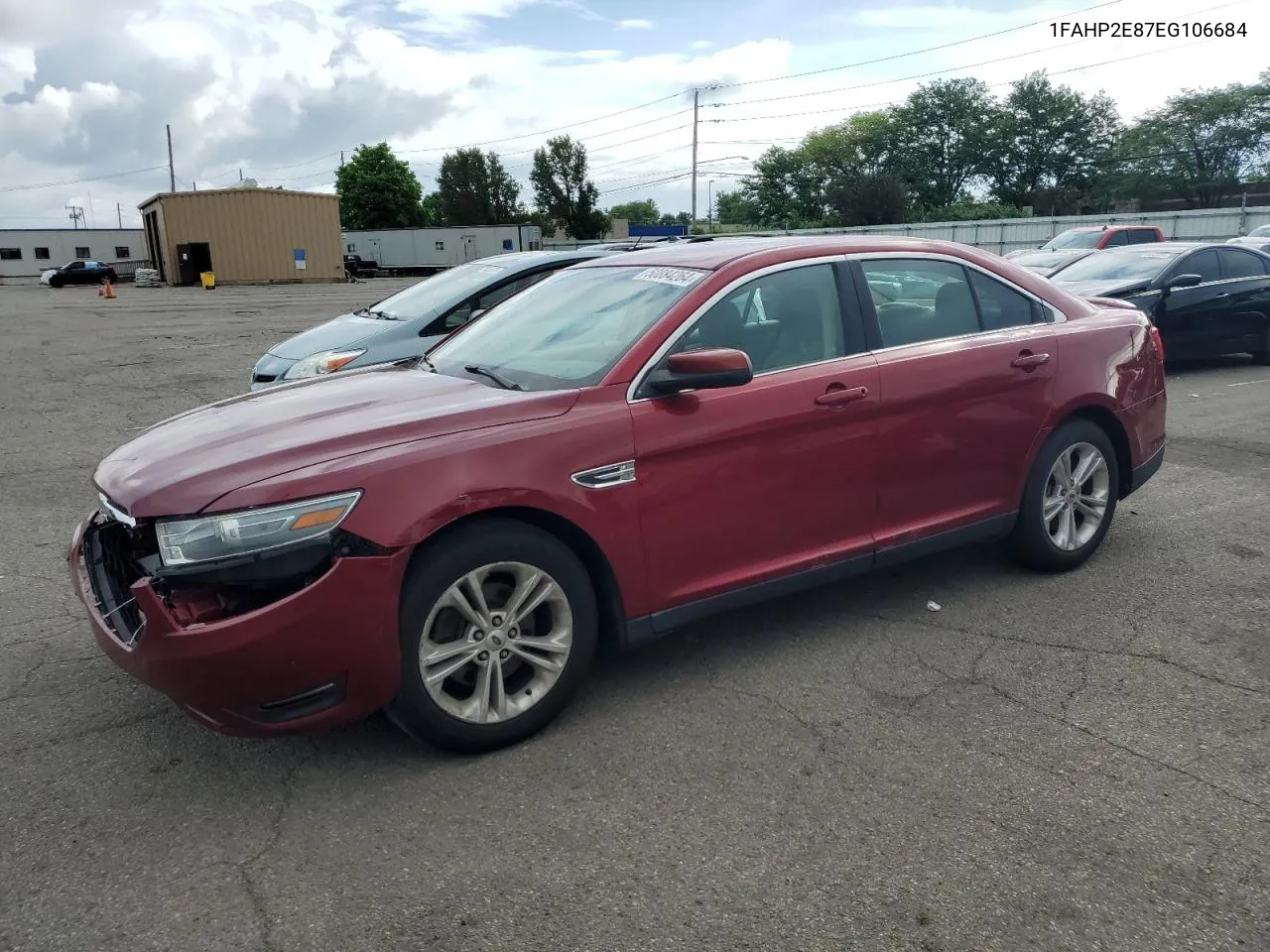 2014 Ford Taurus Sel VIN: 1FAHP2E87EG106684 Lot: 50884264