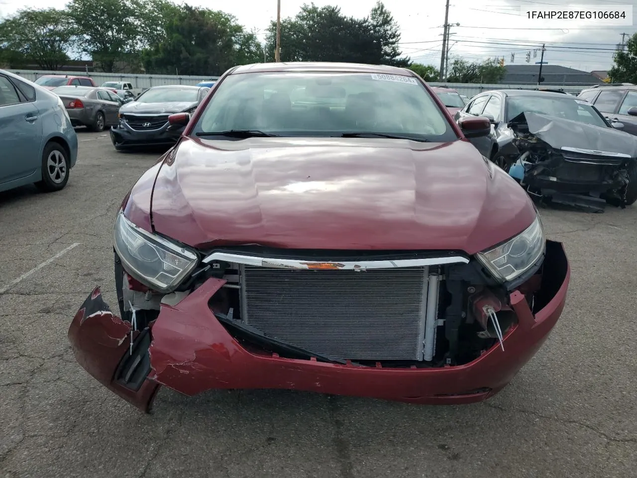 1FAHP2E87EG106684 2014 Ford Taurus Sel