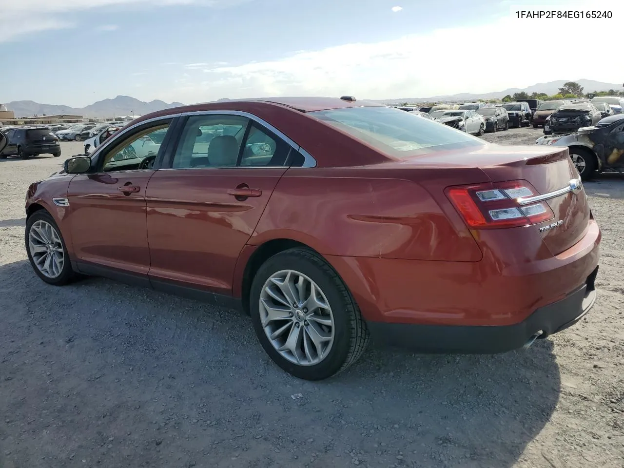 2014 Ford Taurus Limited VIN: 1FAHP2F84EG165240 Lot: 51762064