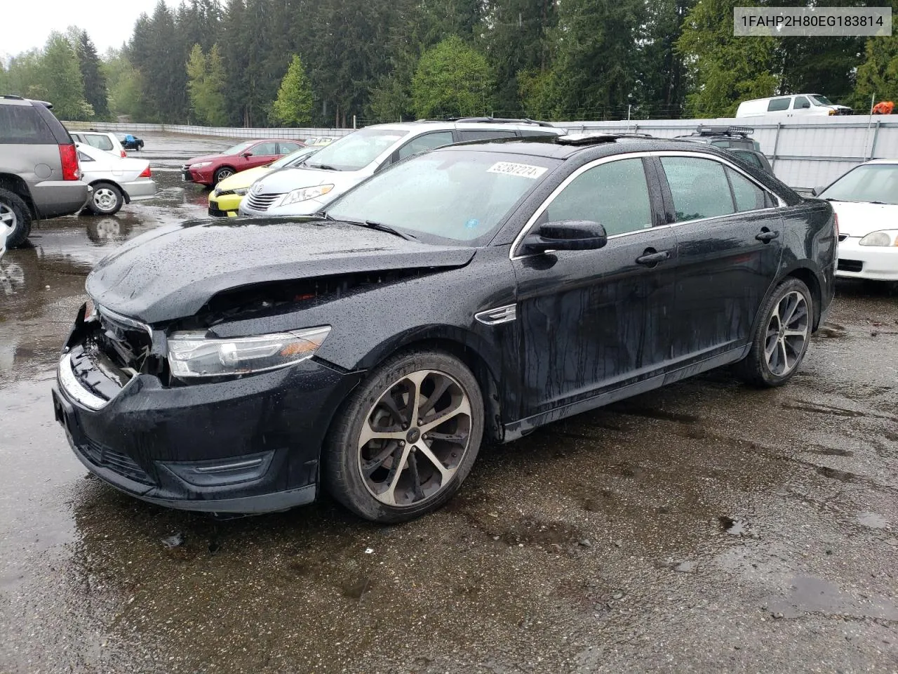 2014 Ford Taurus Sel VIN: 1FAHP2H80EG183814 Lot: 52387274