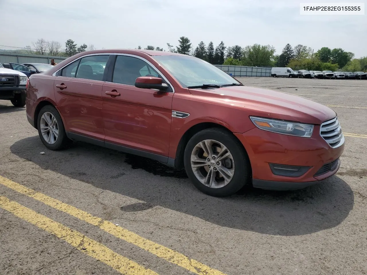 2014 Ford Taurus Sel VIN: 1FAHP2E82EG155355 Lot: 52582564