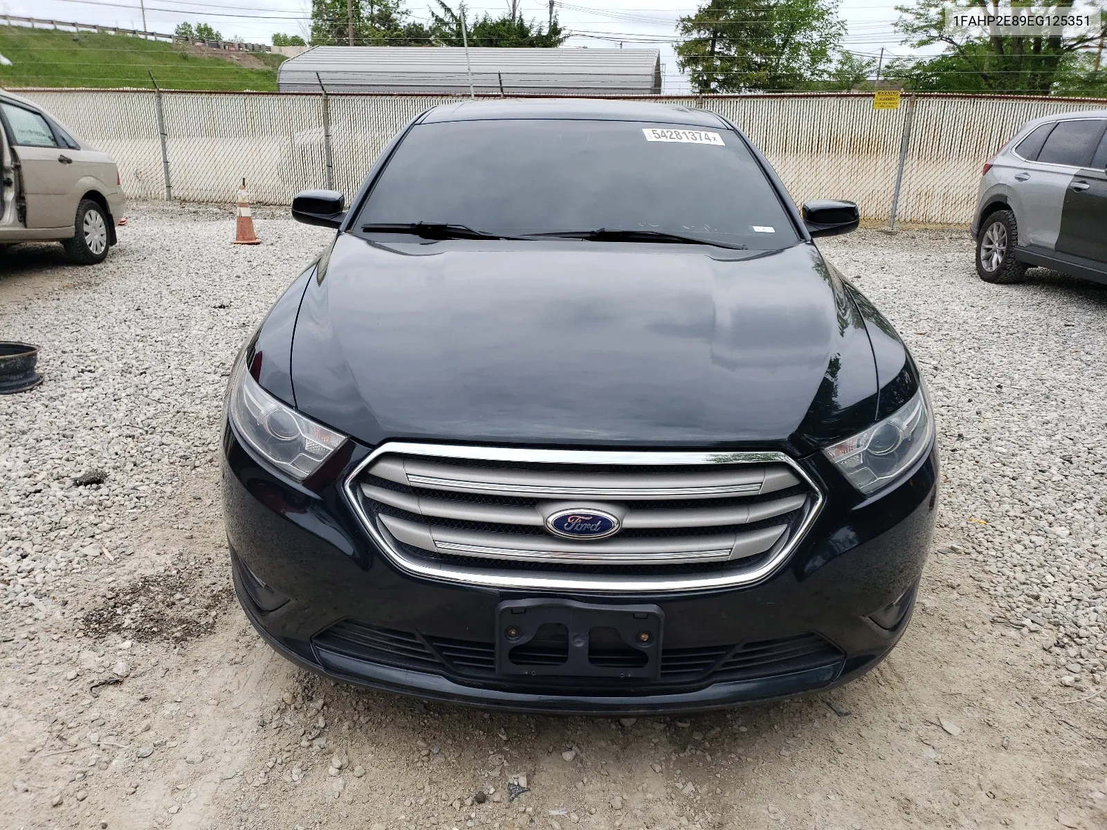 2014 Ford Taurus Sel VIN: 1FAHP2E89EG125351 Lot: 54281374