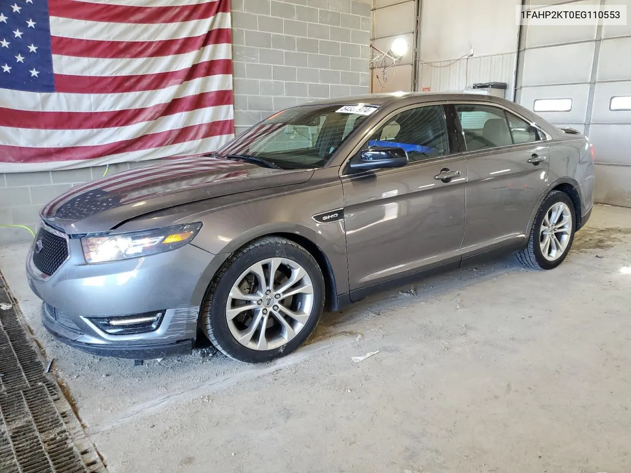 1FAHP2KT0EG110553 2014 Ford Taurus Sho