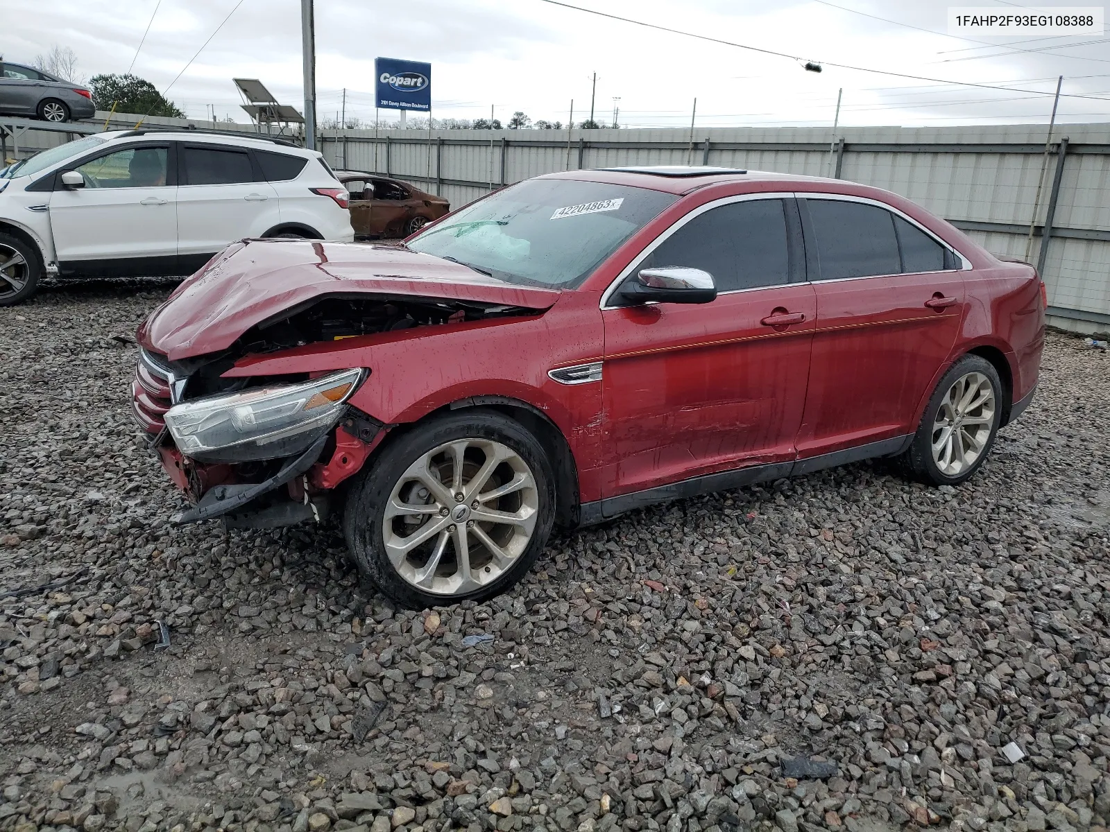 1FAHP2F93EG108388 2014 Ford Taurus Limited