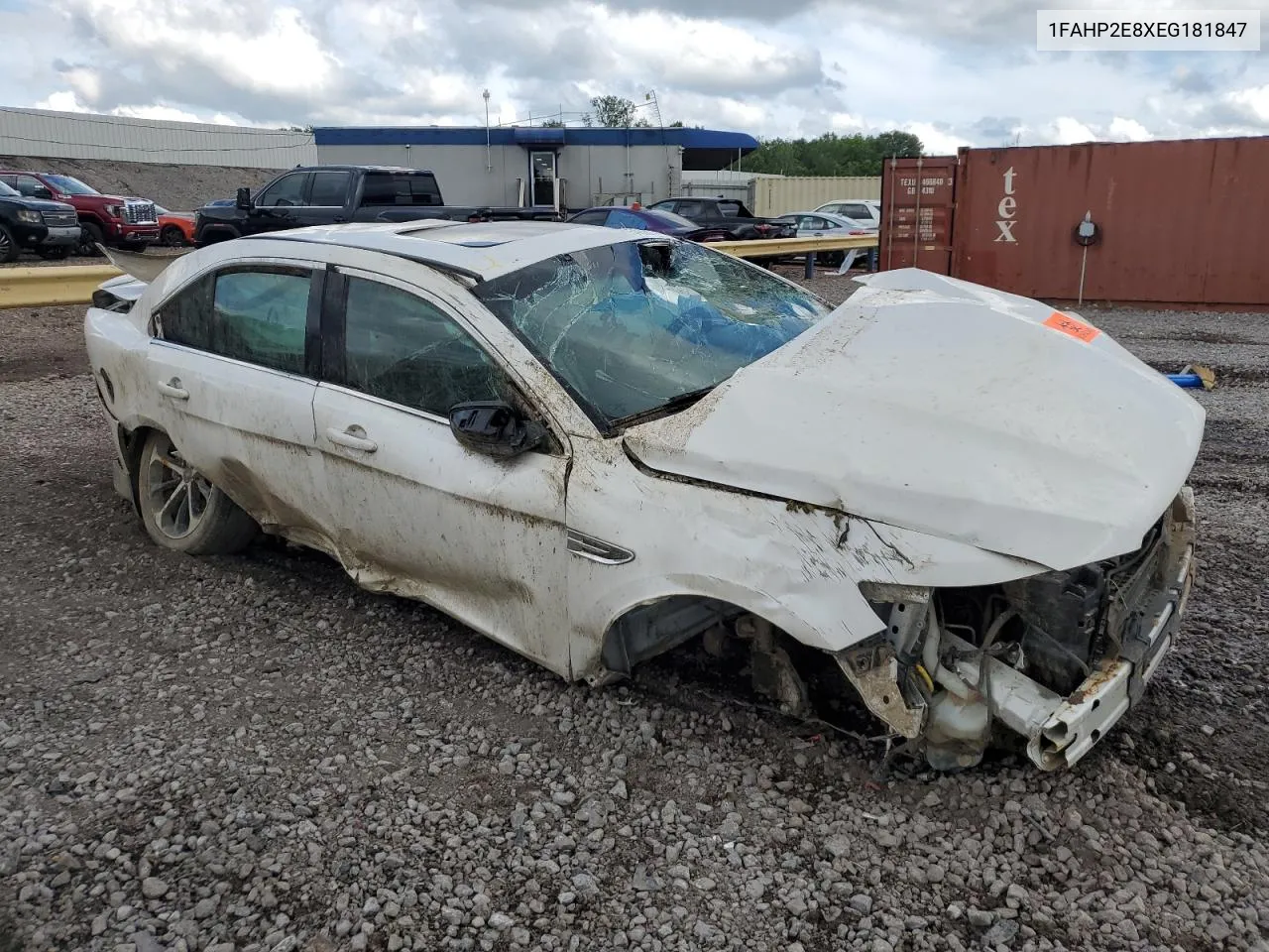 2014 Ford Taurus Sel VIN: 1FAHP2E8XEG181847 Lot: 54906764