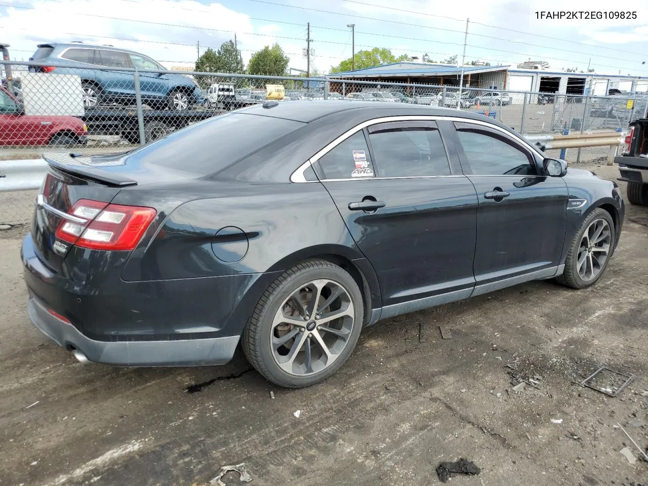 1FAHP2KT2EG109825 2014 Ford Taurus Sho