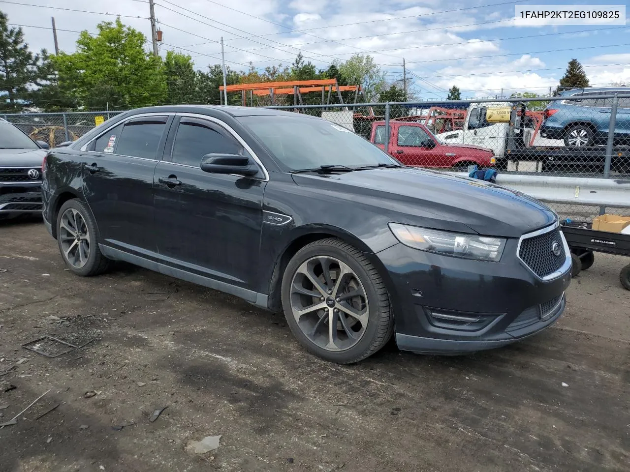 2014 Ford Taurus Sho VIN: 1FAHP2KT2EG109825 Lot: 54906934