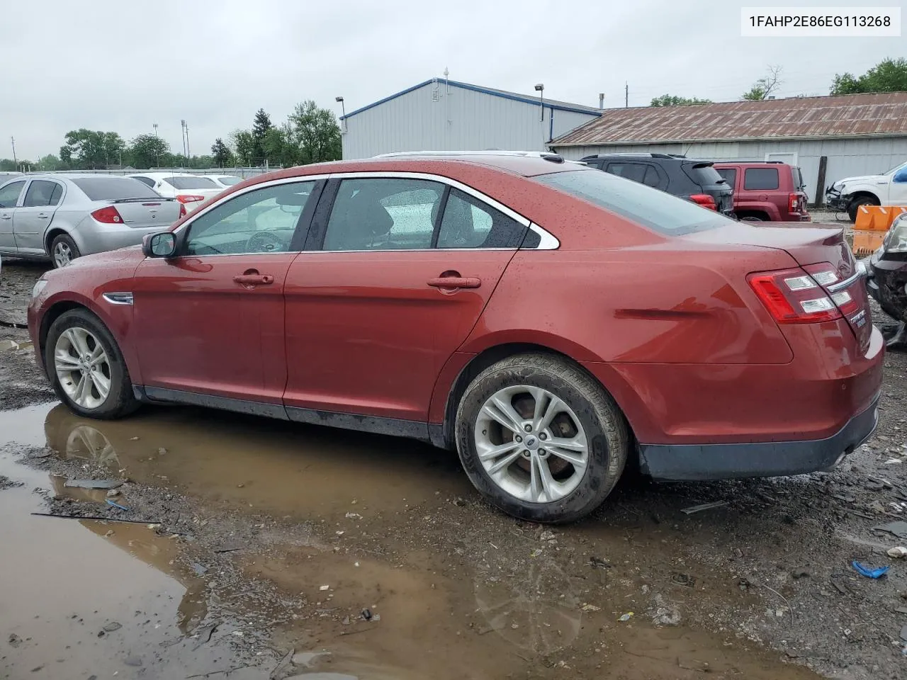 2014 Ford Taurus Sel VIN: 1FAHP2E86EG113268 Lot: 55043104