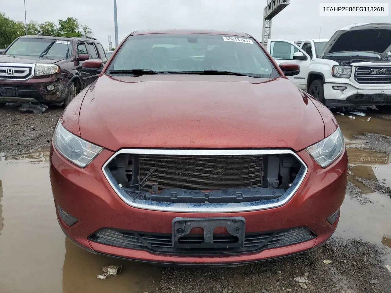 2014 Ford Taurus Sel VIN: 1FAHP2E86EG113268 Lot: 55043104