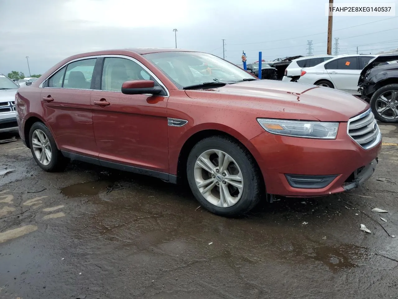 2014 Ford Taurus Sel VIN: 1FAHP2E8XEG140537 Lot: 55285144