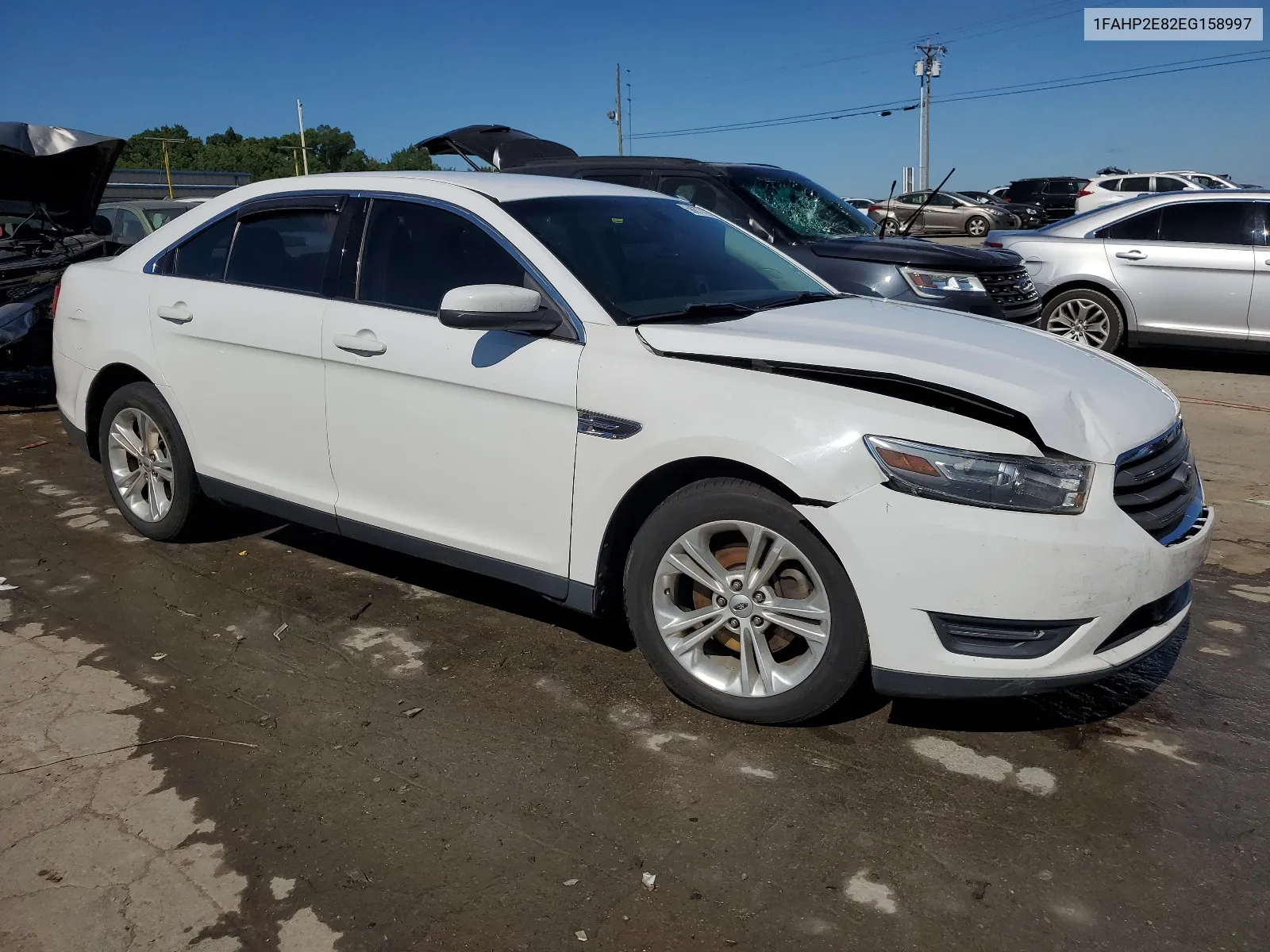 2014 Ford Taurus Sel VIN: 1FAHP2E82EG158997 Lot: 58677124